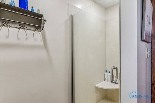 8012 County Highway 55, Upper Sandusky, OH 43351 - bathroom with a shower stall