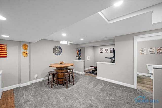 9575 Newbury Ln, Whitehouse, OH 43571 - playroom featuring recessed lighting, carpet, and baseboards