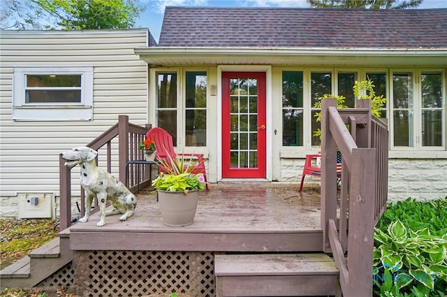 7438 Yawberg Rd, Whitehouse, OH 43571 - view of wooden deck