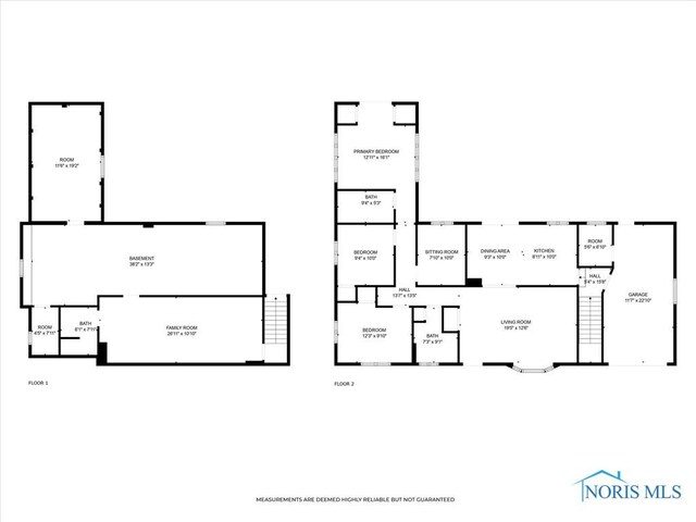 800 Pierce St, Maumee, OH 43537 - floor plan / room layout