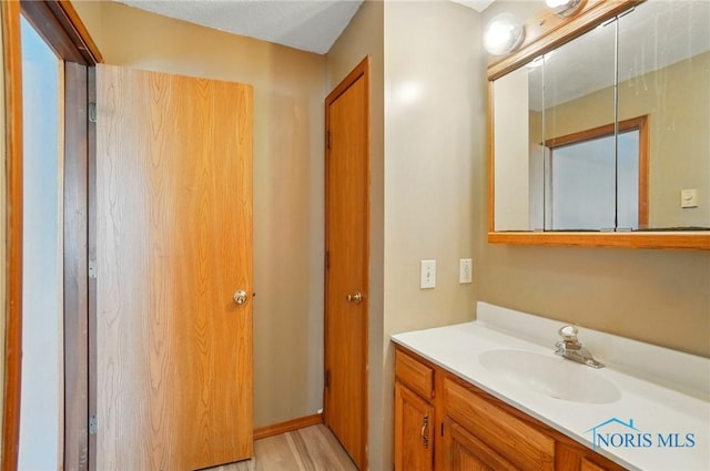 5450 Twp Rd 69, Tiffin, OH 44883 - bathroom with vanity and wood finished floors