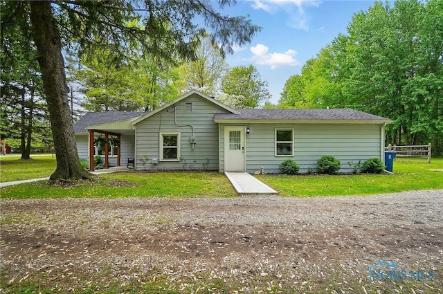 9544 Maumee Western Rd, Monclova, OH 43542 - view of front facade featuring a front lawn