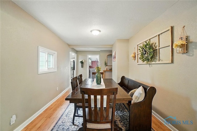 9544 Maumee Western Rd, Monclova, OH 43542 - dining space featuring wood finished floors and baseboards