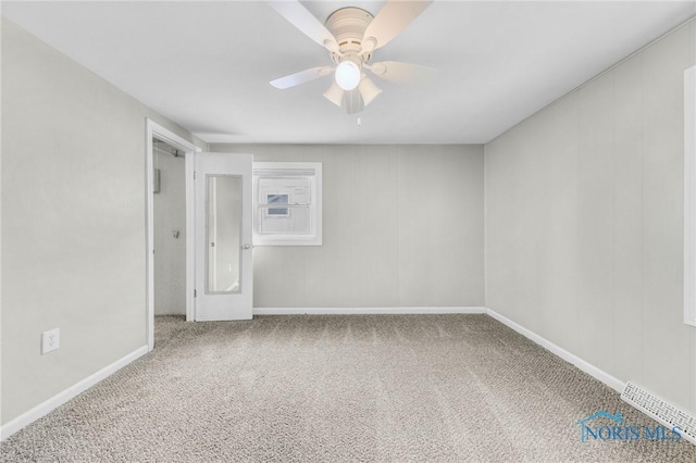 21 Pennsylvania Ave, Waterville, OH 43566 - carpeted spare room with ceiling fan and baseboards
