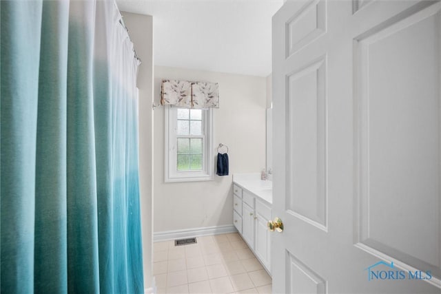 5723 Timbers Grn, Waterville, OH 43566 - bathroom with baseboards, tile patterned floors, and vanity