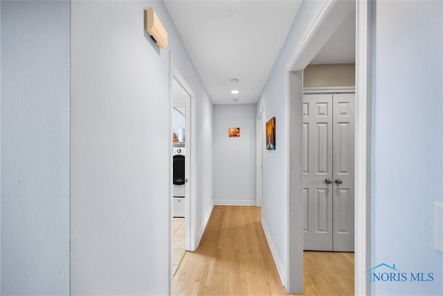 5723 Timbers Grn, Waterville, OH 43566 - hall with light wood-type flooring and baseboards