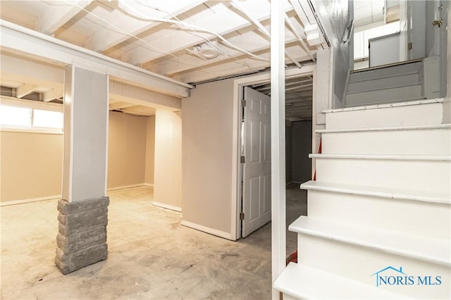 4202 Asbury Dr, Toledo, OH 43612 - basement featuring baseboards