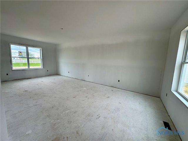 1924 Caleb Ct, Waterville, OH 43566 - spare room featuring healthy amount of natural light