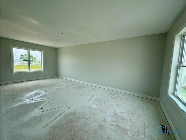 1924 Caleb Ct, Waterville, OH 43566 - spare room featuring healthy amount of natural light