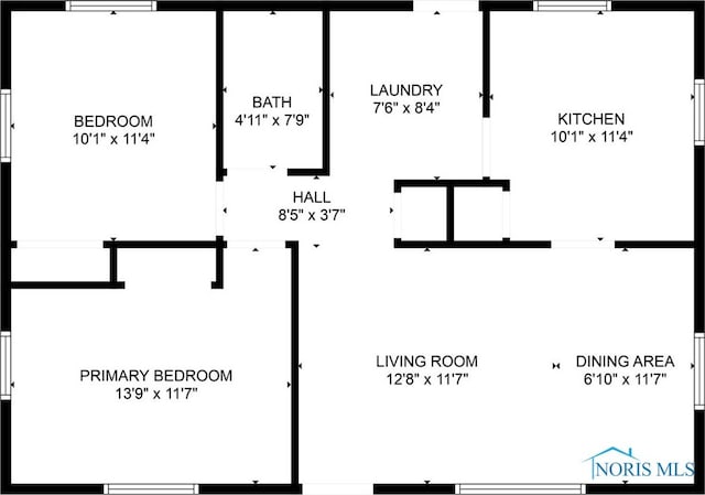 310 N Theresa St, Holgate, OH 43527 - property floor plan