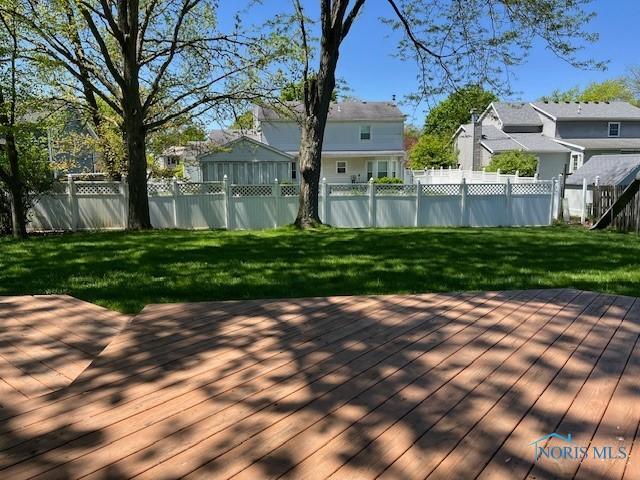 6047 Peppermill Dr, Sylvania, OH 43560 - deck featuring a residential view