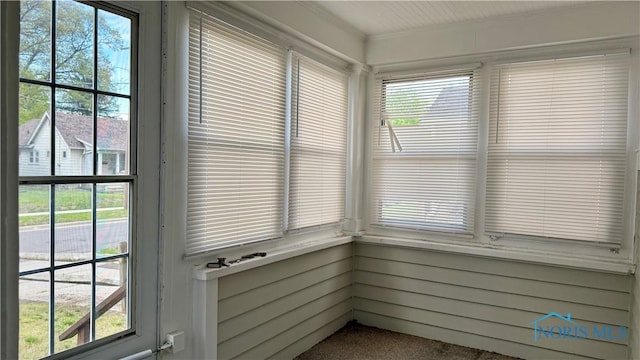 2659 Oak Grove Pl, Toledo, OH 43613 - unfurnished sunroom with plenty of natural light