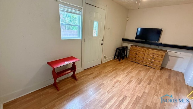 2659 Oak Grove Pl, Toledo, OH 43613 - entryway featuring light wood-style floors and baseboards