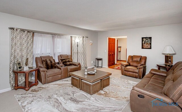 3757 N Mccord Rd, Toledo, OH 43617 - living area featuring light carpet and baseboards