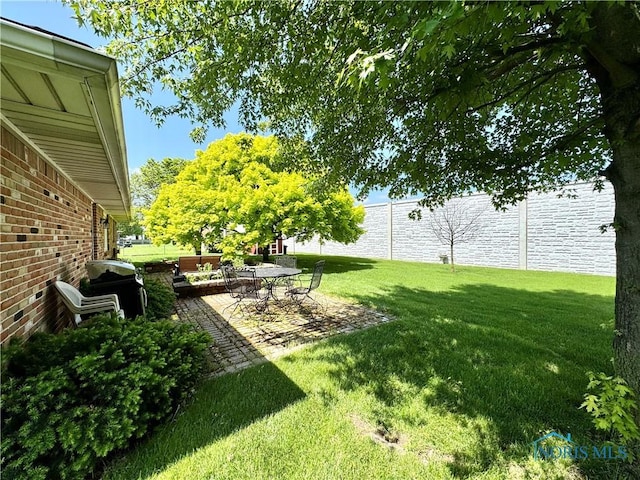 360 N Harmony Dr, Napoleon, OH 43545 - view of yard with a patio