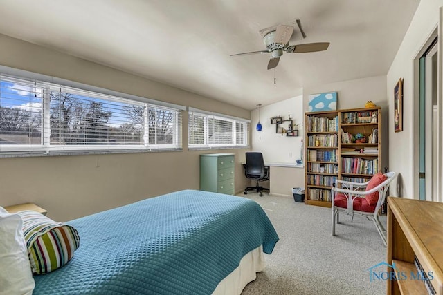 4426 Sheraton Rd, Ottawa Hills, OH 43615 - carpeted bedroom with ceiling fan