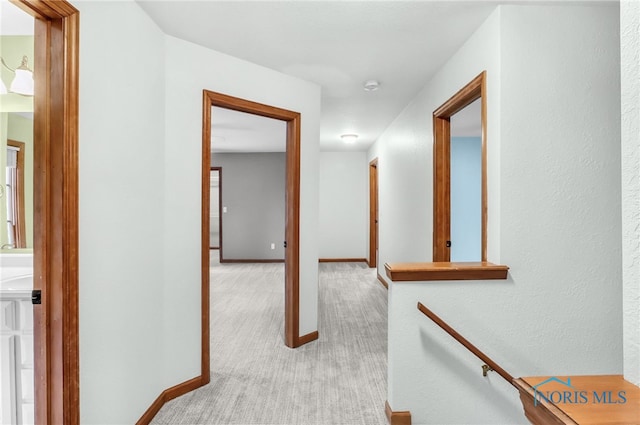 1977 Lexington Dr, Perrysburg, OH 43551 - corridor with light carpet and baseboards