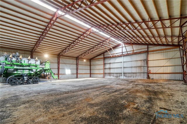 1482 Township Road 55, Ada, OH 45810 - garage featuring metal wall
