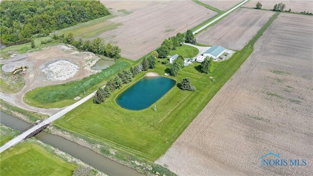 1482 Township Road 55, Ada, OH 45810 - view of property location featuring a nearby body of water and rural landscape