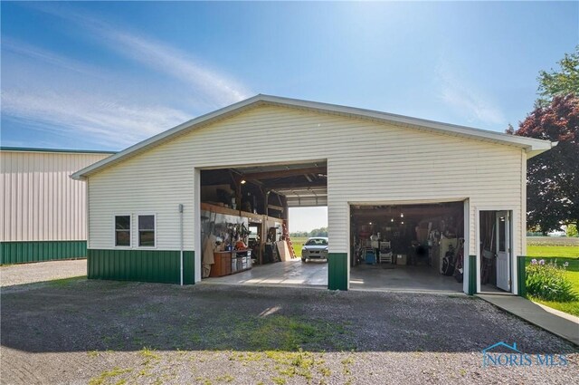 1482 Township Road 55, Ada, OH 45810 - view of detached garage