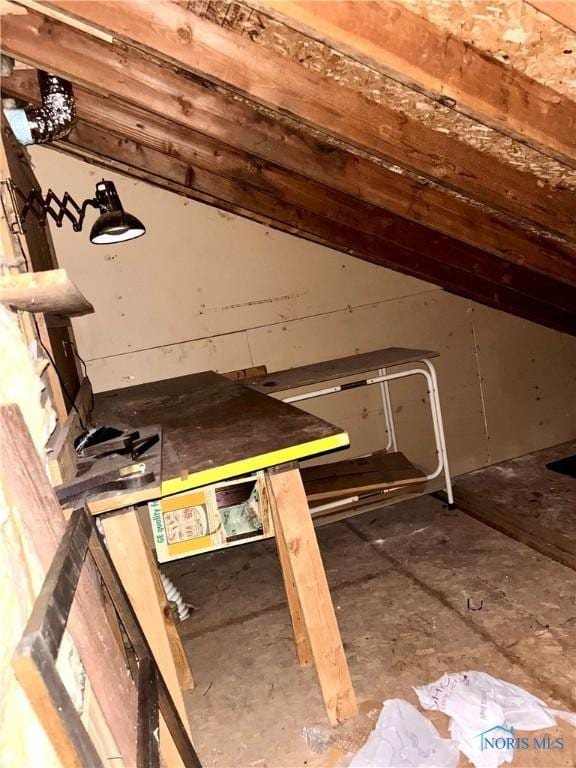 6955 Dorr St Unit 56, Toledo, OH 43615 - view of attic