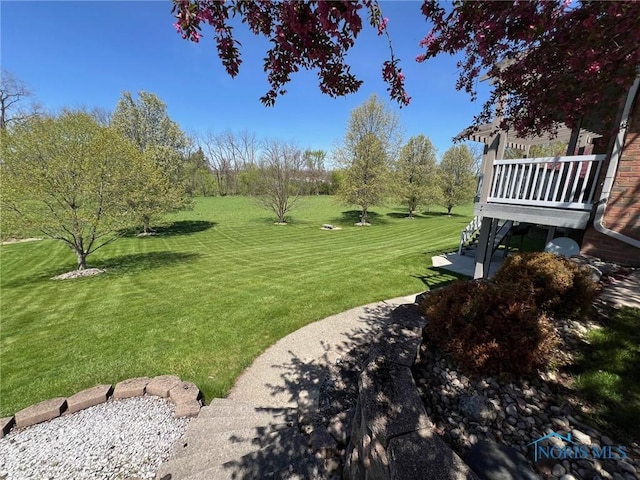 5506 Brookview Ln, Upper Sandusky, OH 43351 - view of grassy yard