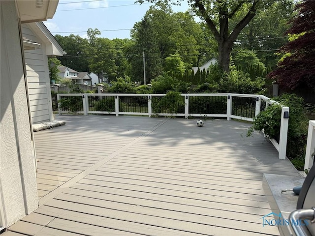 8411 Willow Glen Ct, Holland, OH 43528 - view of wooden deck