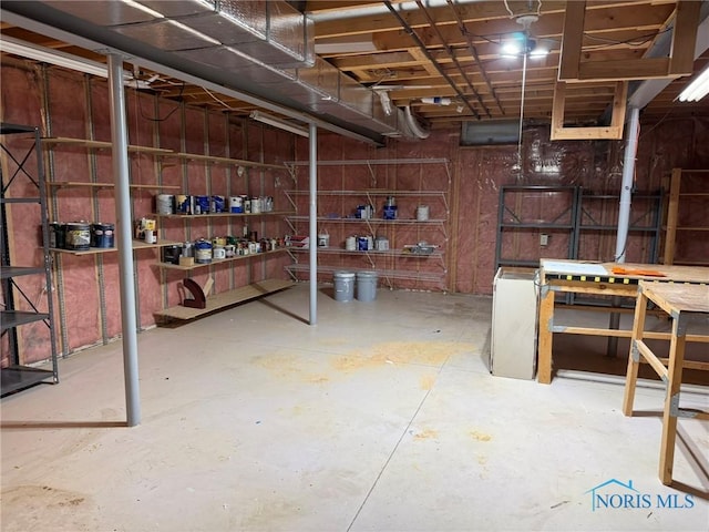 8411 Willow Glen Ct, Holland, OH 43528 - view of unfinished below grade area