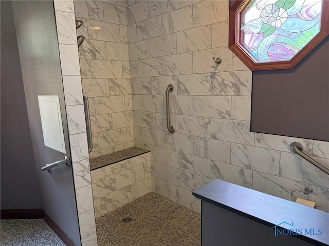 8411 Willow Glen Ct, Holland, OH 43528 - bathroom with tiled shower
