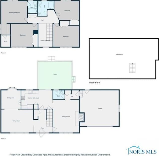 806 Woodstock Ct, Findlay, OH 45840 - floor plan / room layout
