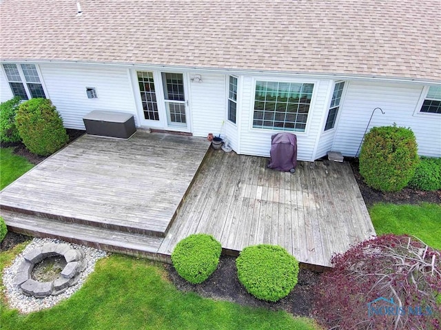 501 Flintlock Ct, Findlay, OH 45840 - view of deck