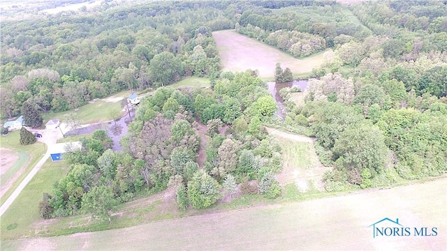 5412 Evansport Rd, Defiance, OH 43512 - aerial view of property's location featuring a heavily wooded area