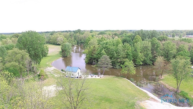5412 Evansport Rd, Defiance, OH 43512 - drone / aerial view of a nearby body of water
