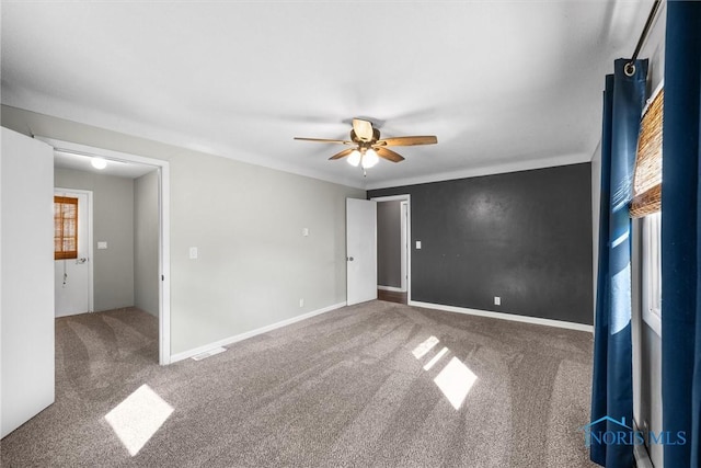 1473 State Route 66, Stryker, OH 43557 - spare room with ceiling fan and carpet floors