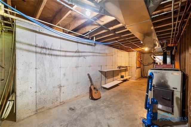 1473 State Route 66, Stryker, OH 43557 - view of unfinished below grade area