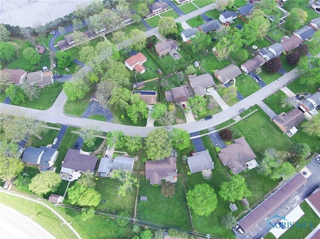 1816 Cherry Ln, Findlay, OH 45840 - aerial overview of property's location featuring nearby suburban area
