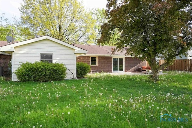 1816 Cherry Ln, Findlay, OH 45840 - rear view of house featuring brick siding