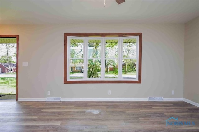 1816 Cherry Ln, Findlay, OH 45840 - unfurnished room with wood finished floors and baseboards