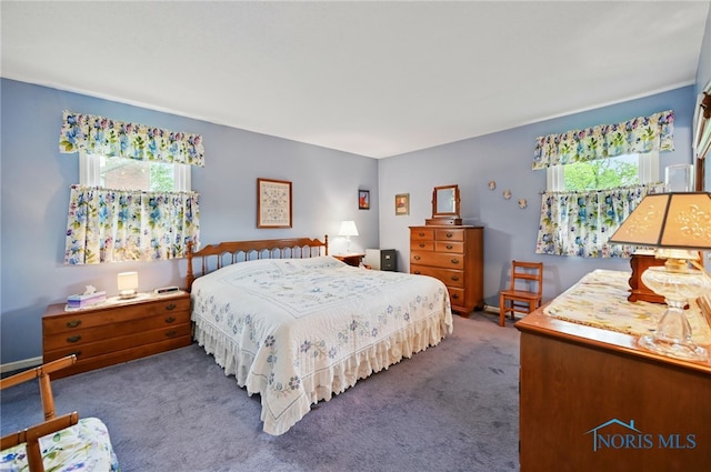 2009 Saratoga Dr, Findlay, OH 45840 - bedroom featuring multiple windows and carpet