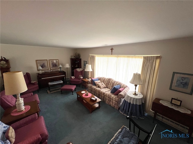 212 Duck Pond Rd, Upper Sandusky, OH 43351 - view of carpeted living room
