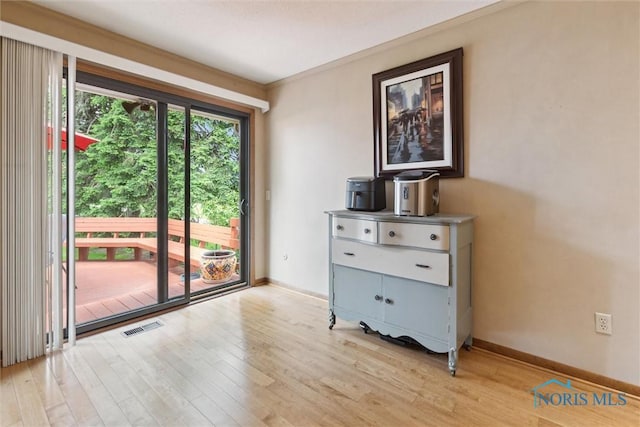 2142 Tracy Rd, Northwood, OH 43619 - interior space with light wood-type flooring and baseboards