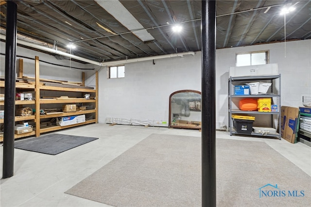 2142 Tracy Rd, Northwood, OH 43619 - basement with concrete block wall