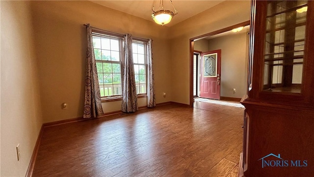 12327 Buckeye Dr, Paulding, OH 45879 - spare room with wood finished floors and baseboards