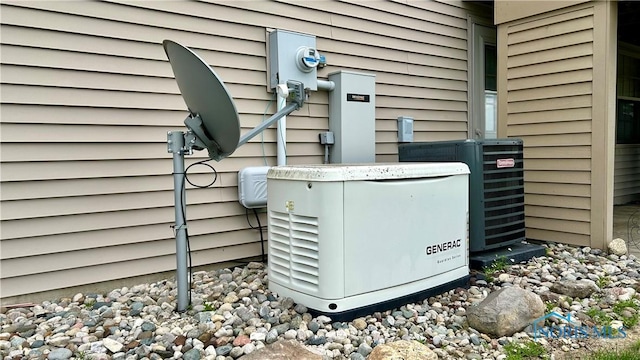 12327 Buckeye Dr, Paulding, OH 45879 - exterior view of a power unit and electric meter