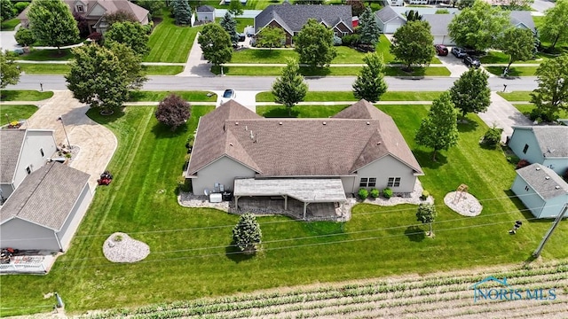 12327 Buckeye Dr, Paulding, OH 45879 - aerial perspective of suburban area