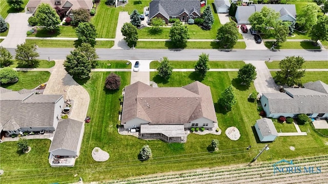 12327 Buckeye Dr, Paulding, OH 45879 - aerial perspective of suburban area