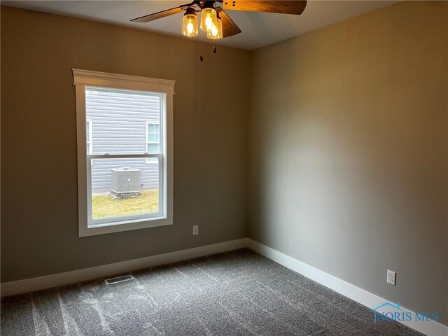 4015 E Plaza Blvd, Northwood, OH 43619 - carpeted spare room with ceiling fan, healthy amount of natural light, and baseboards