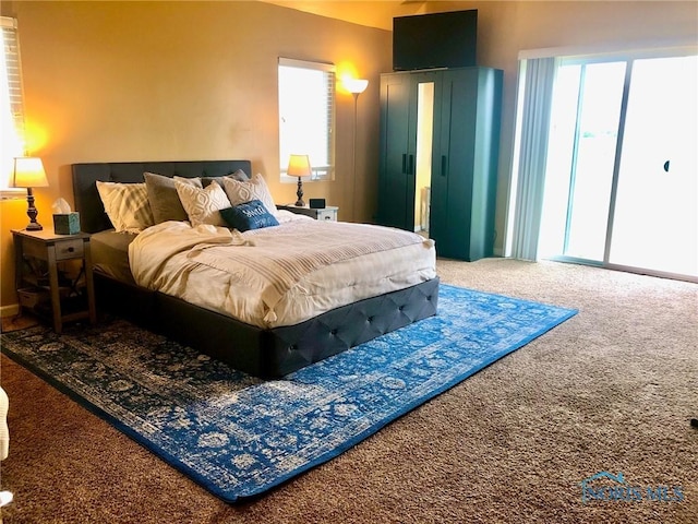 5151 Keller Rd, Walbridge, OH 43465 - carpeted bedroom with access to exterior