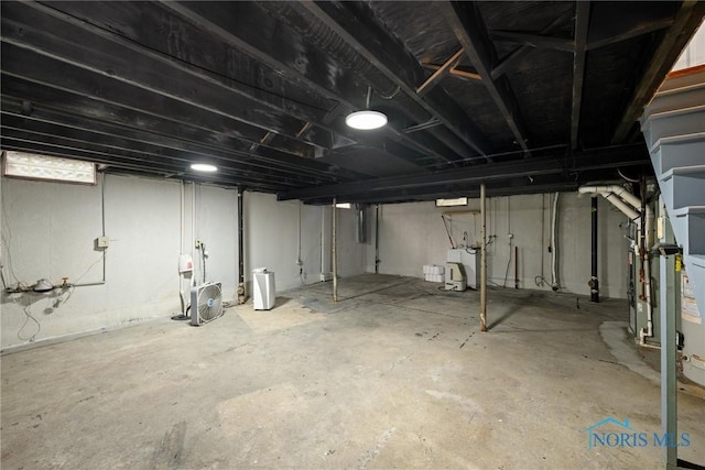 1956 Thornapple Dr, Toledo, OH 43614 - view of unfinished below grade area