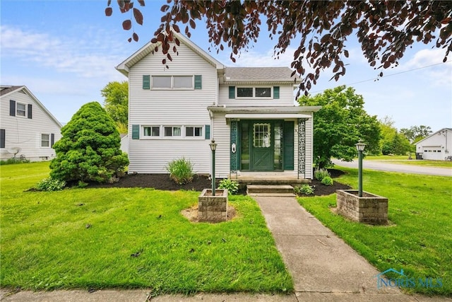 503 Church St, Helena, OH 43435 - traditional-style home featuring a front lawn